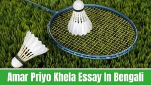 Amar Priyo Khela Essay In Bengali